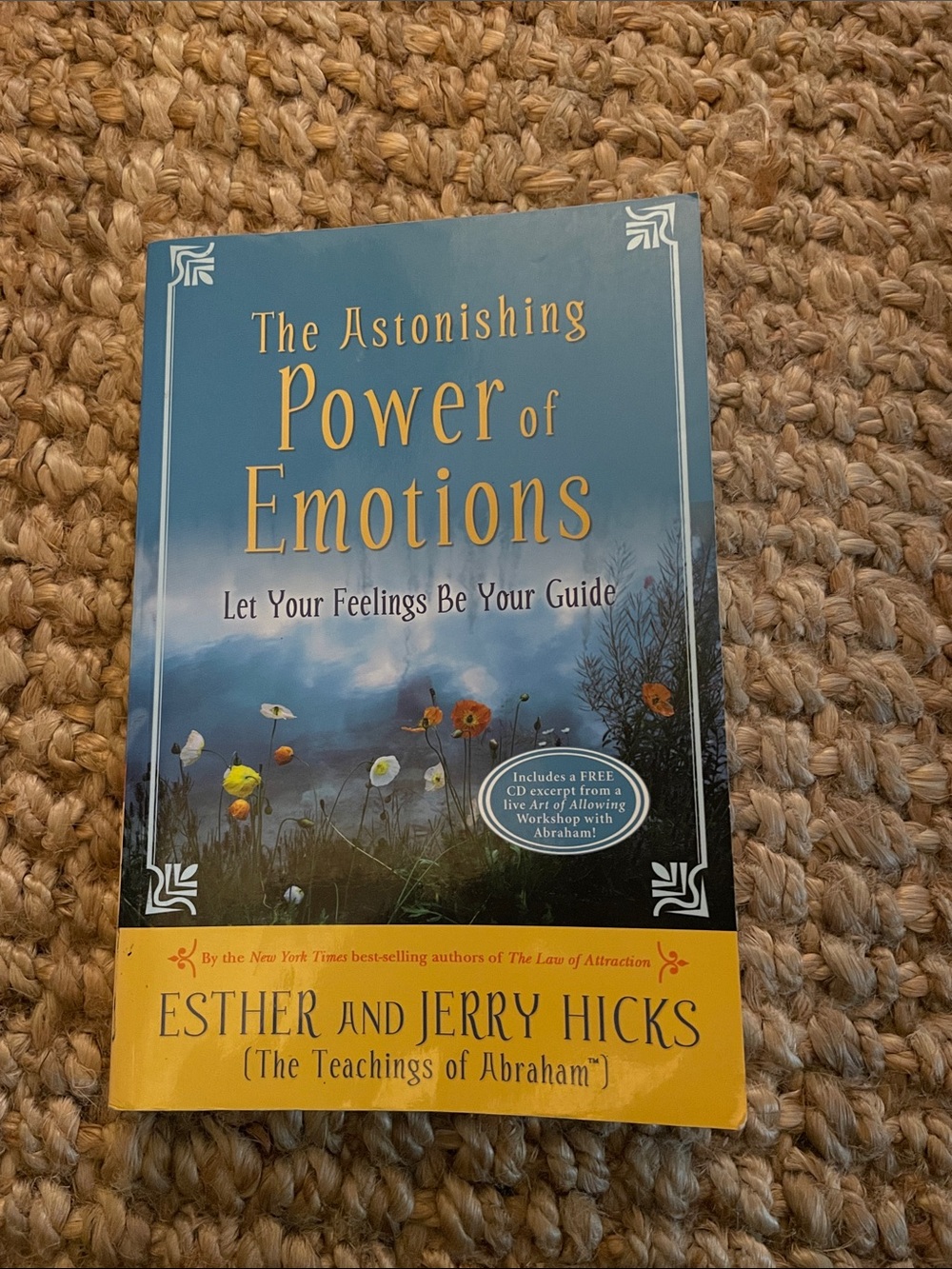 The Astonishing Power of Emotions by - Blue and Yellow Cover
